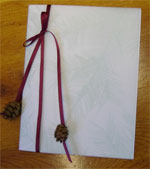 wedding invitations with ribbon