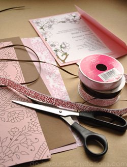 diy make your own invitations