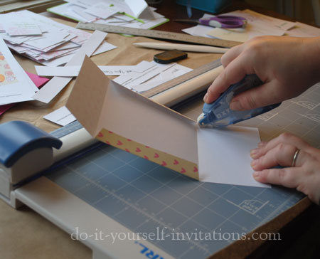 make DIY thank you cards