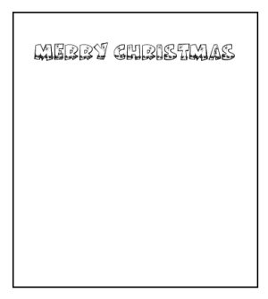 Printable Christmas Party Invitations template