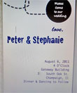 airplane wedding invitations