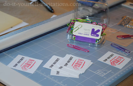 make diy surprise party invitations