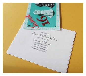 sweet 16 birthday invitations