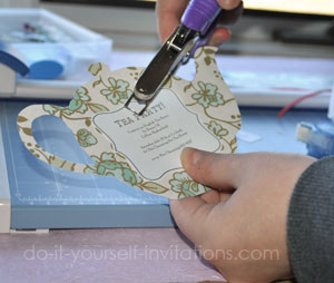 make tea party invitations