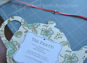 make tea party invitations