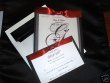 black and red wedding invitations