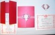 diy gatefold with origami heart wedding invitations
