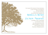 printable tree fall wedding invitations templates